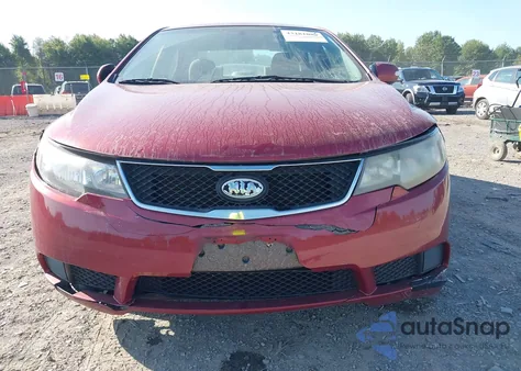 2010 Kia Forte Ex z USA, uszkodzony, nr VIN KNAFU4A2XA5095660